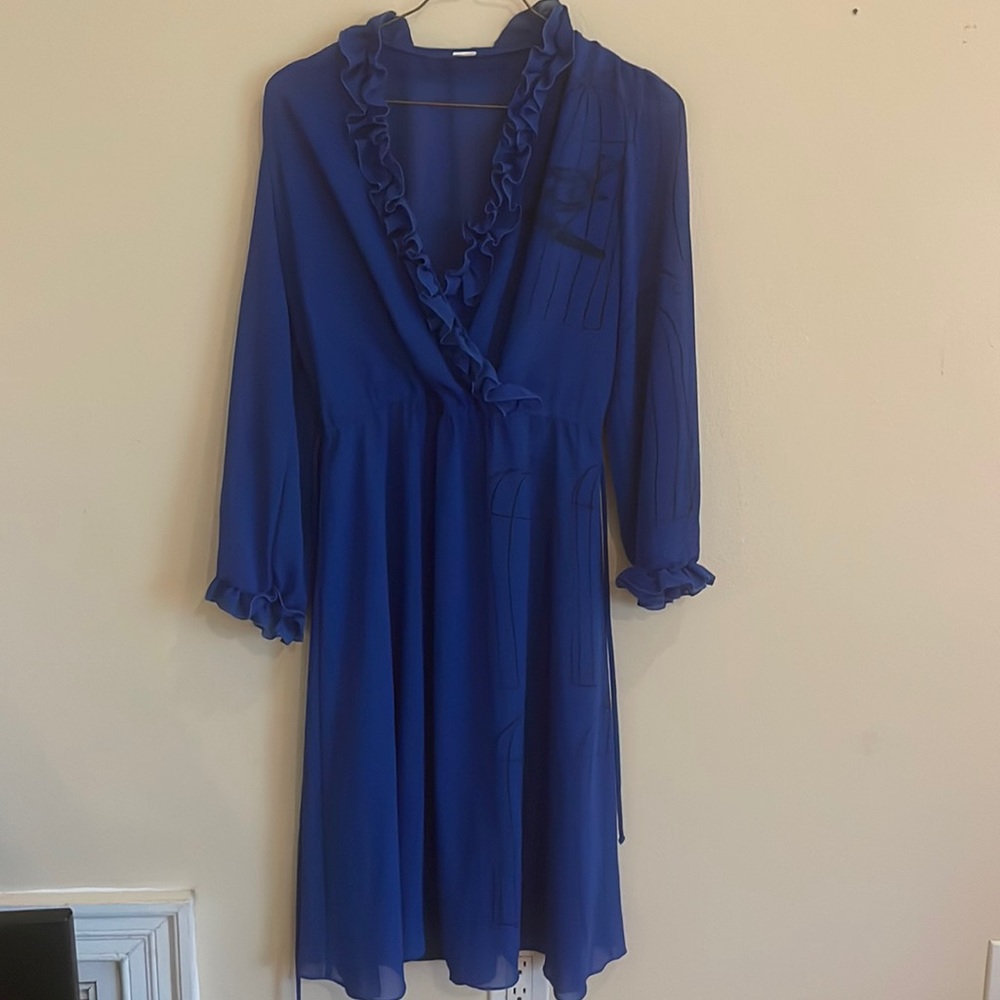 Blue vintage dress